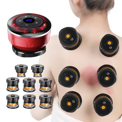 4-in-1 Smart Electric Dynamic Body Guasha & Vacuum Cupping Massager